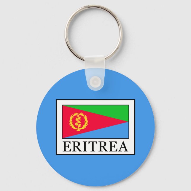 Eritrea Nyckelring (Framsida)