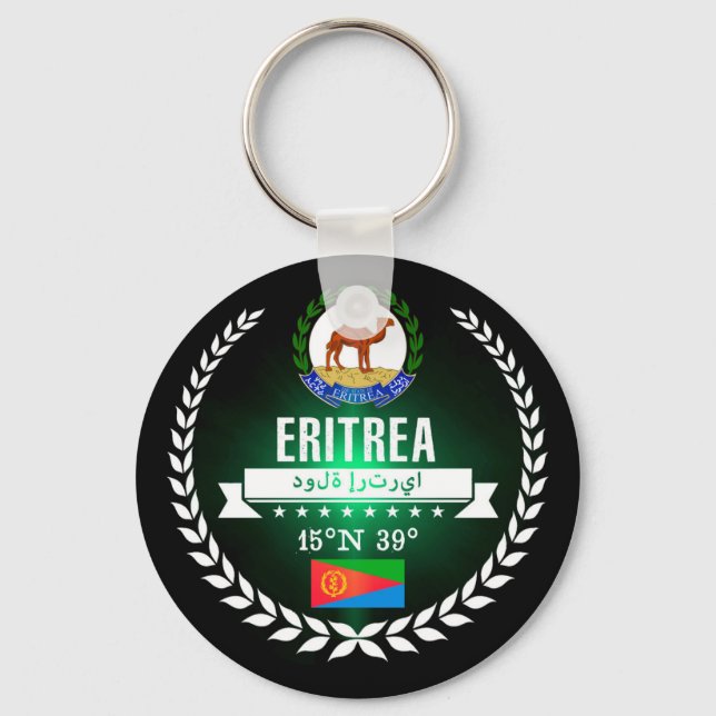 Eritrea Nyckelring (Framsida)