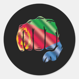 Eritrea Runt Klistermärke