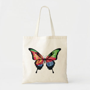 Eritrea Swallowtail Butterfly Flagga Sticker Tygkasse