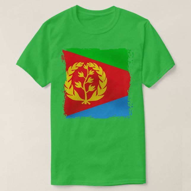Eritrea-teckningar T Shirt (Design framsida)