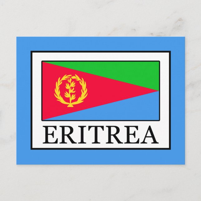 Eritrea Vykort (Framsida)
