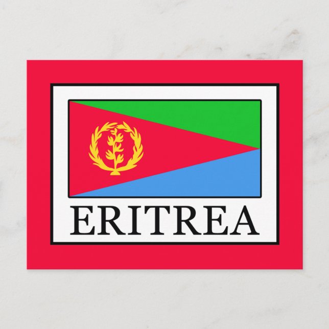 Eritrea Vykort (Framsida)