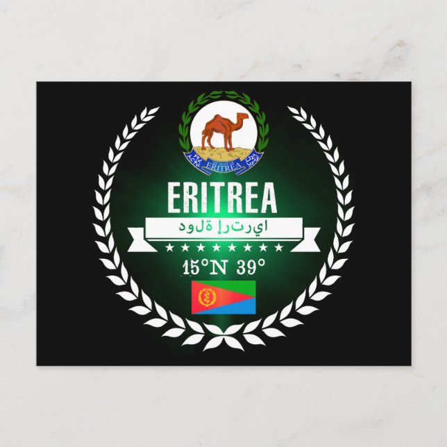 Eritrea Vykort (Framsida)