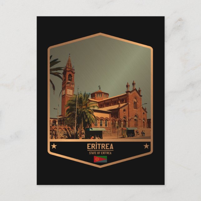 Eritrea Vykort (Framsida)