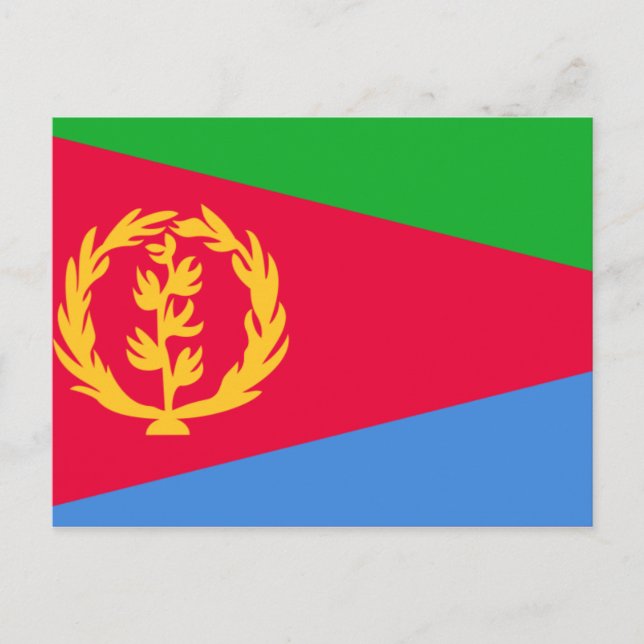 eritrea vykort (Framsida)