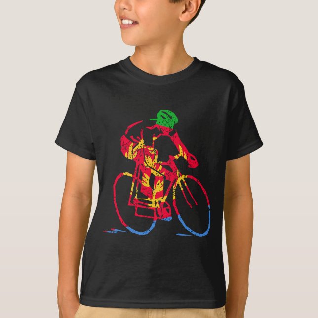 Eritrean Cyclist Road Tävla Tour Cycling Tävling C T Shirt (Framsida)