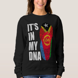 Eritrean och Timorese Mix DNA-Flagga T Shirt