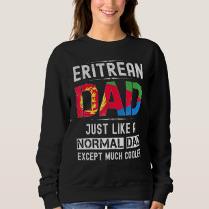 Eritrean Pappa Fars dag Eritrea Flagga Birthda T Shirt