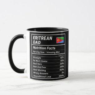 Eritrean Pappa Nutrition Facts Proud Eritrea Mugg