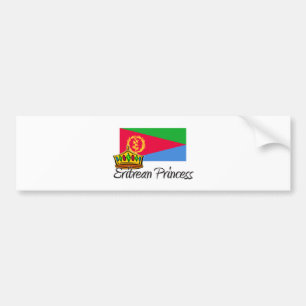 Eritreansk Princess Bildekal