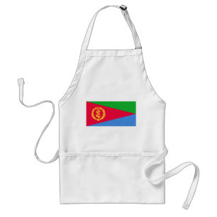 Eritreas flagga förkläde