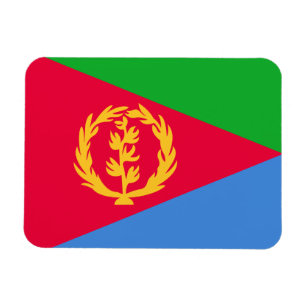Eritreas flagga magnet