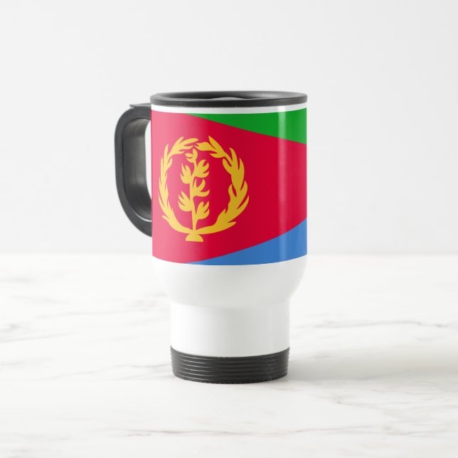 Eritreas flagga resemugg (Framsida vänster)