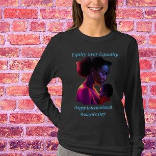 Erkänn eget kapital, Anpassningsbar på kvinnodagen T Shirt