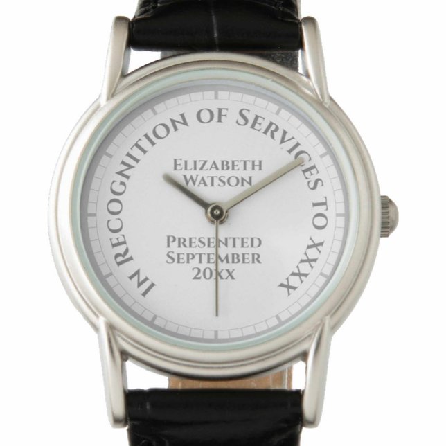 Erkännande av bevakningstjänster armbandsur (Skapare uppladdad)
