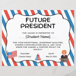 Erkännande av framtida president Student