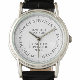 Erkännande av tjänster vid en gemenskapsbevakning armbandsur