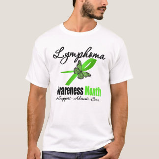 Erkännande för lymfkörtelcancermedvetenhetmånad tee