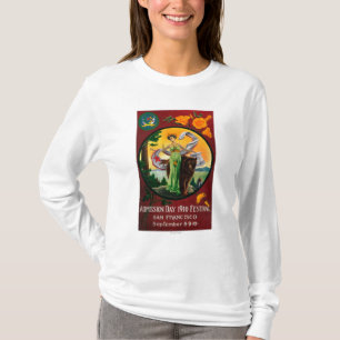 Erkännandedagannonsering, statlig festival tee shirt