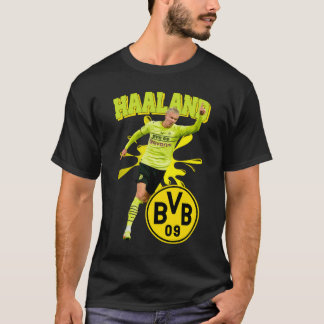Erling Haaland Borussia Dortmund BVB Grafisk T-shi T Shirt