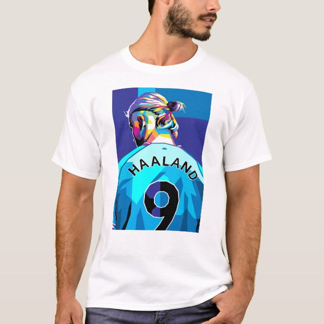 Erling Haaland in WPAP T Shirt (Framsida)