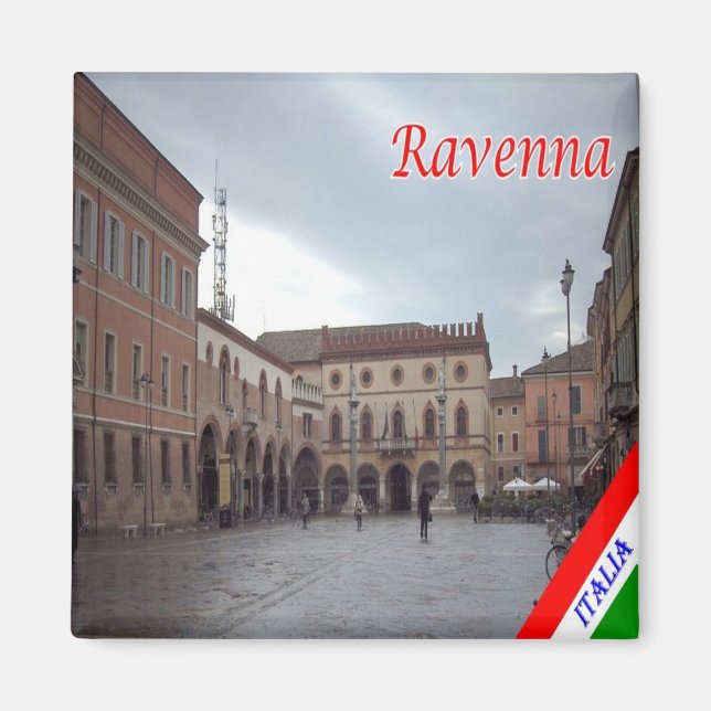 ERM015 RAVENNA, Emilia Romagna, Italien, Fridge Magnet (Framsidan)
