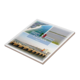 ERM037 CERVIA, Emilia Romagna, Italien Kakelplatta