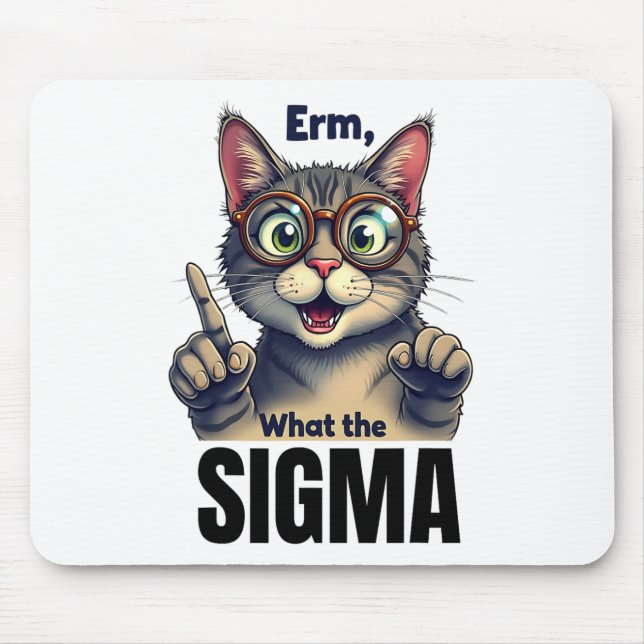 Erm What the Sigma Funny Cat Lovers Musmatta (Framsidan)