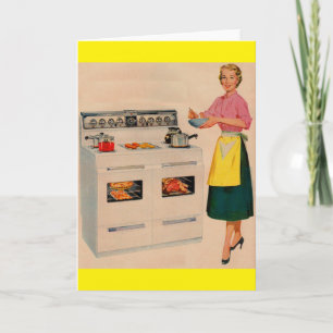 Erma och hennes dubbla-barreled Oven Kort