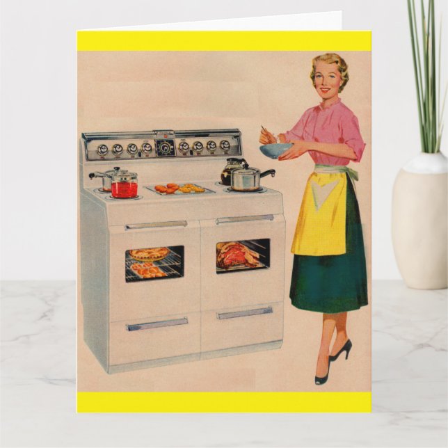 Erma och hennes dubbla-barreled Oven Kort (Framsida)