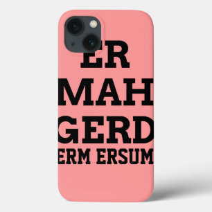 Ermahgerd Barely Där iPad Case