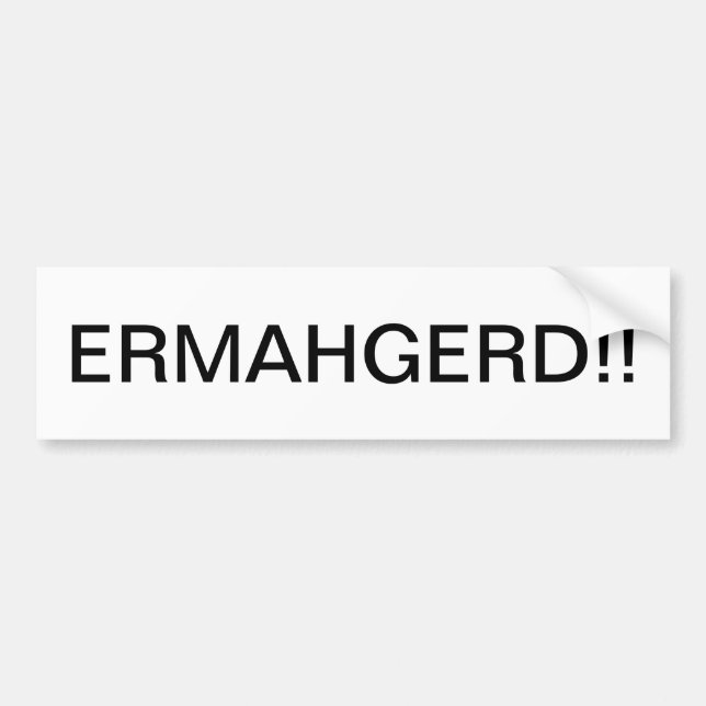 ERMAHGERD-BILDEKAL BILDEKAL (Framsidan)