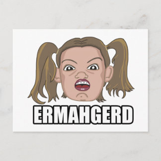 Ermahgerd Card Vykort