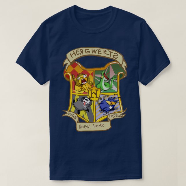 ERMAHGERD HERGWERTS T SHIRT (Design framsida)