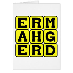 Ermahgerd, Internet Meme Hälsningskort
