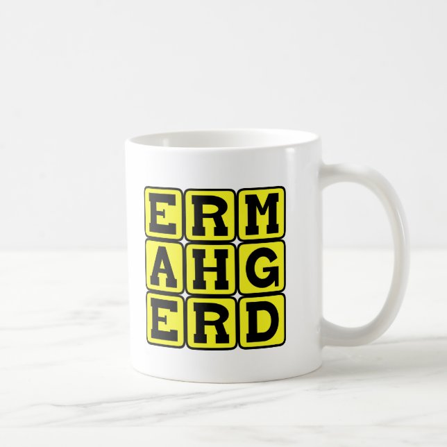 Ermahgerd internet Meme Kaffemugg (Höger)