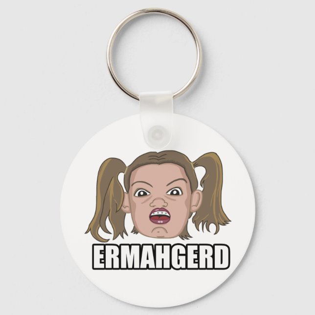 Ermahgerd Nyckelring (Framsida)