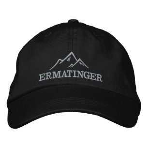 Ermatinger, bergsklättring broderad keps