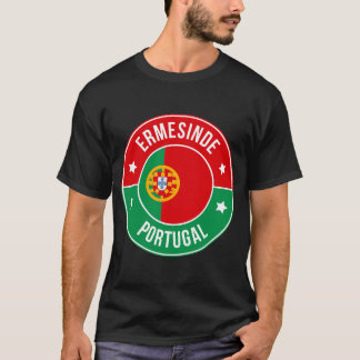 Ermesinde, portugisisk stad t shirt
