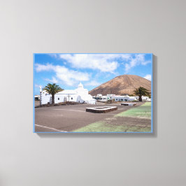 Ermita de los Dolores-kyrkan, Lanzarote Canvastryck