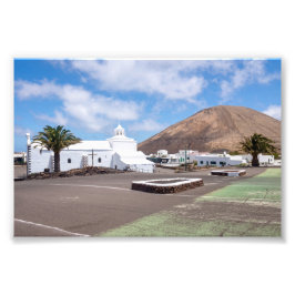 Ermita de los Dolores-kyrkan, Lanzarote Fototryck