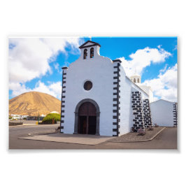 Ermita de los Dolores-kyrkan, Lanzarote Fototryck