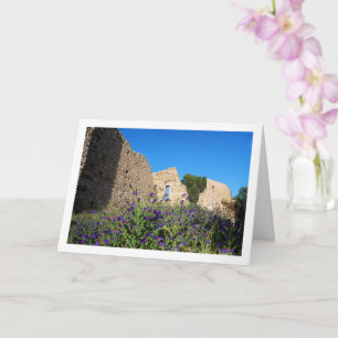 Ermita de Santa Bárbara, Blommig porträtt, Spanien Kort