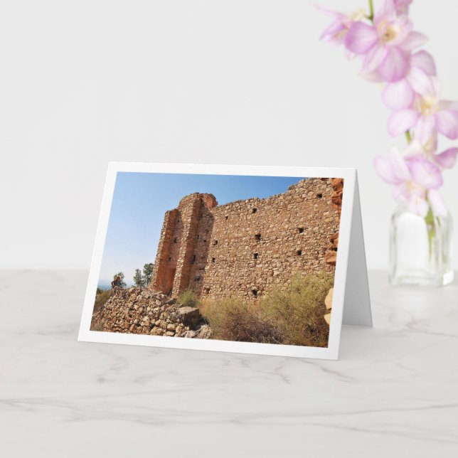 Ermita de Santa Bárbara Facade, Valencia, Spanien Kort (Orkide)