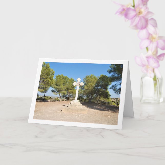 Ermita de Santa Bárbara, Lliria, Valencia, Spanien Kort (Orkide)