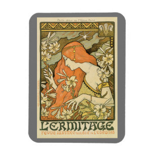 Ermitage Art nouveau magasin Magnet