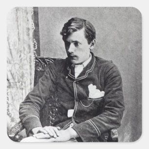 Ernest Dowson Fyrkantigt Klistermärke