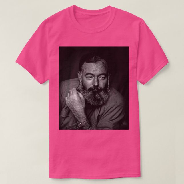 Ernest Hemingway T Shirt (Design framsida)