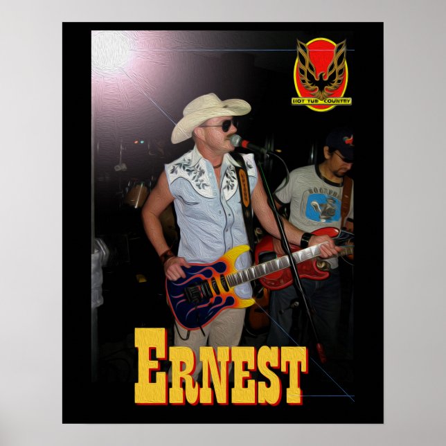 Ernest Hett Tub Poster (Framsidan)